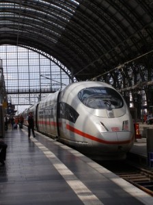 Super Fast Train from Frankfurt to Paris