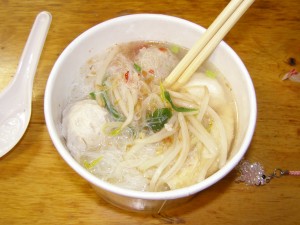 Mixed Balls Noodle Soup
